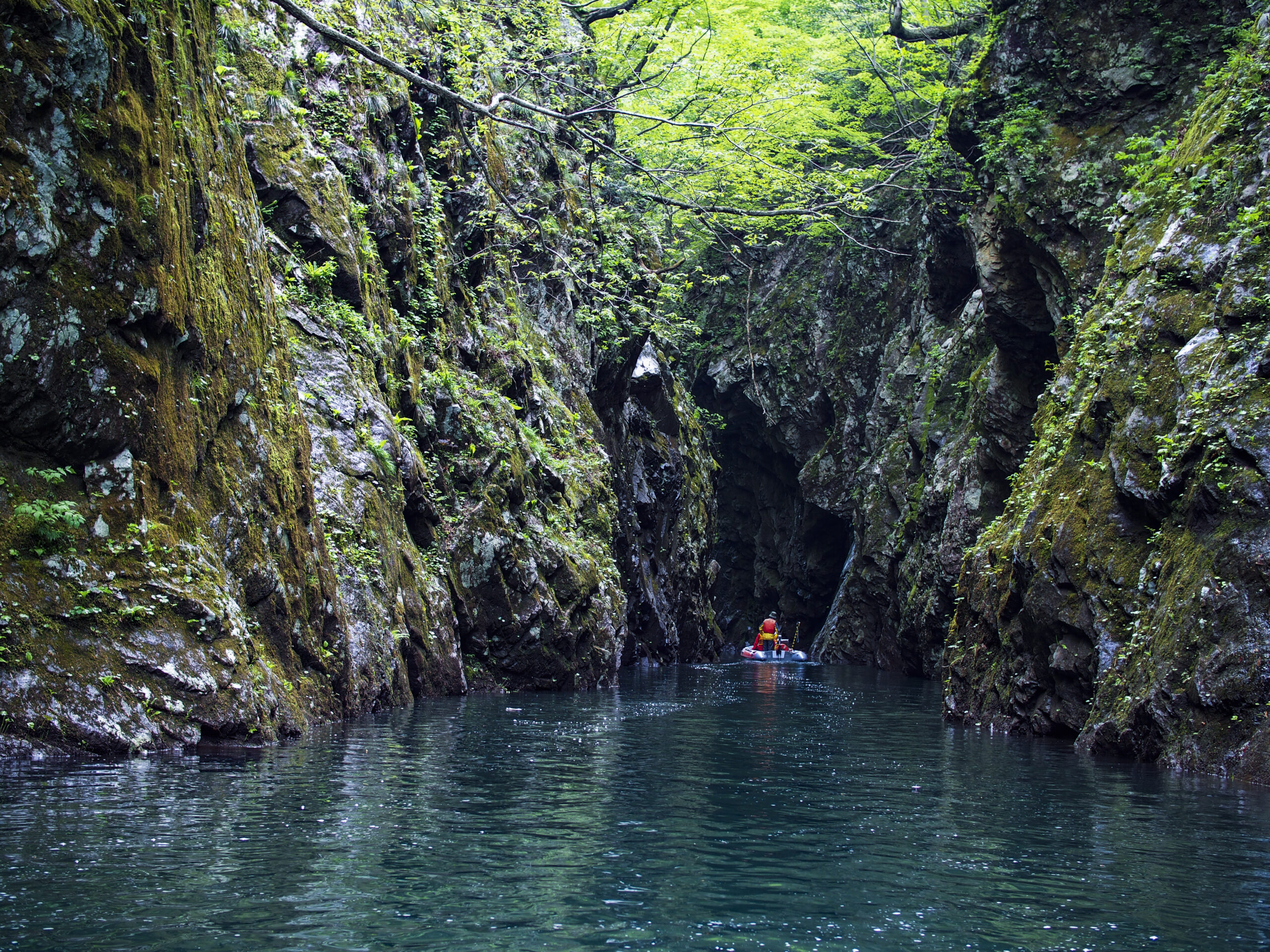三淵渓谷通り抜け参拝